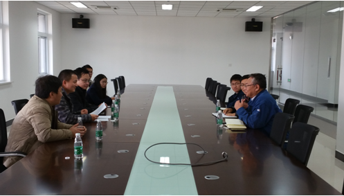 ​356体育在线官网教师与南昌北车轨道装备有限公司座谈